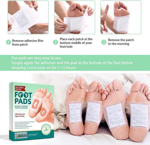 Fitpiick Deep Cleansing Natural Herbs Patches for Internal Toxin Removal, Weight loss & Better Sleep Cycle